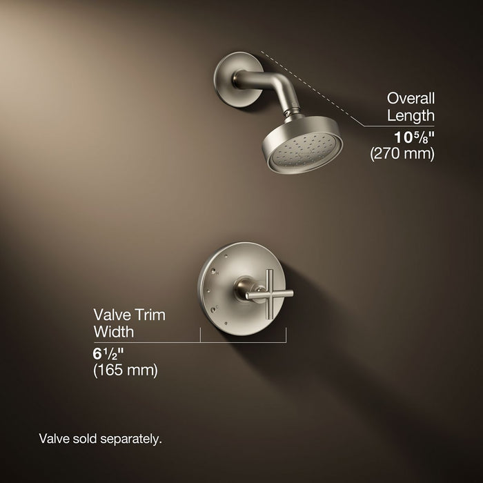 3/4 view of product with dimensions