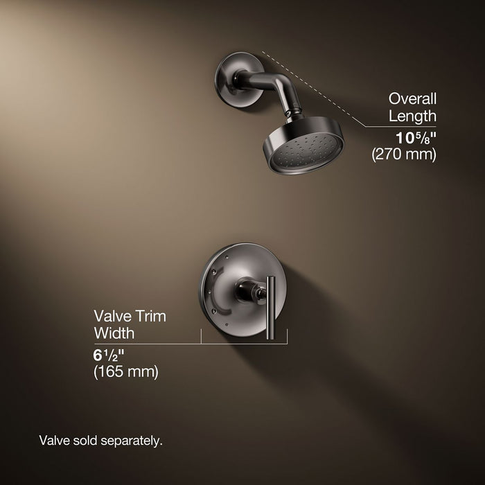 3/4 view of product with dimensions