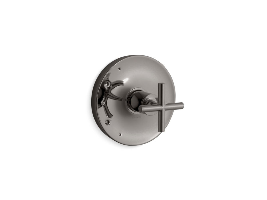 KOHLER K-TS14423-3 Purist Rite-Temp valve trim with cross handle