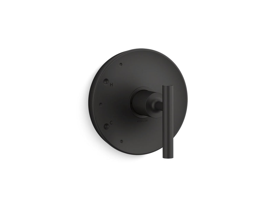 KOHLER K-TS14423-4 Purist Rite-Temp valve trim with lever handle