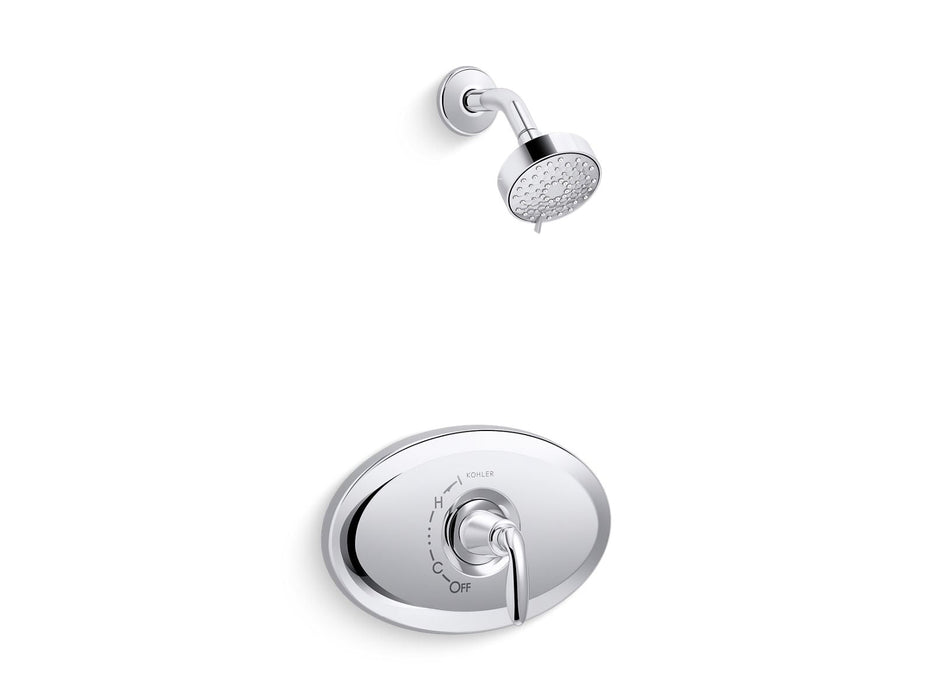 KOHLER K-TS21947-4Y Remodel Rite-Temp shower trim kit, 2.5 gpm, polished chrome