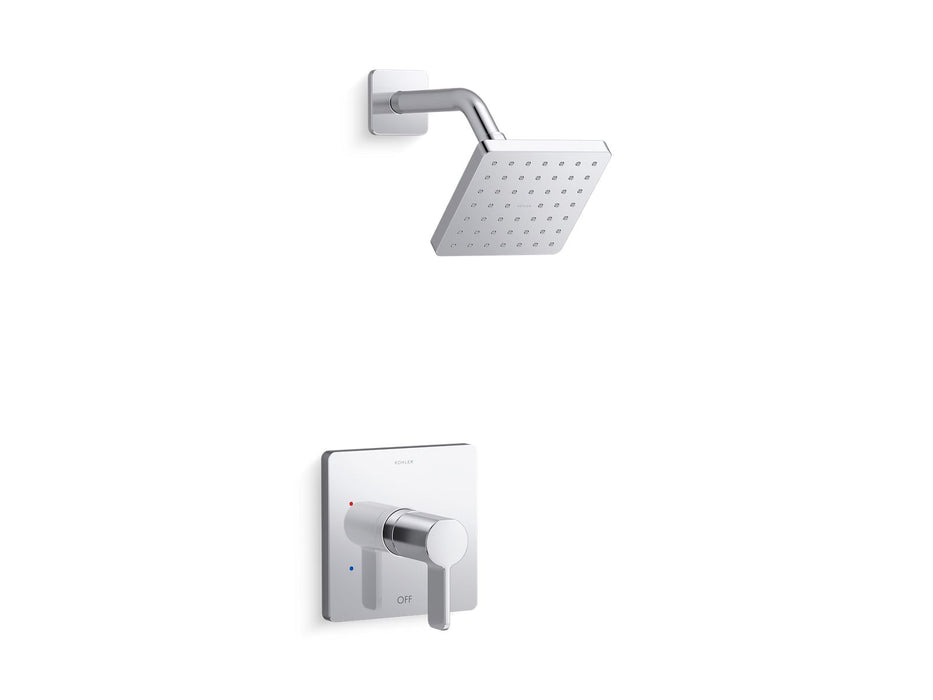 KOHLER K-TS23503-4 Parallel Rite-Temp shower trim kit, 2.5 gpm