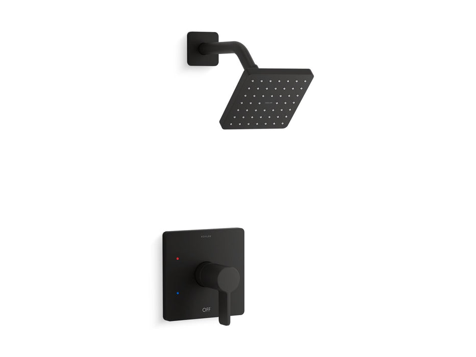KOHLER K-TS23503-4G Parallel Rite-Temp shower trim kit,1.75 gpm