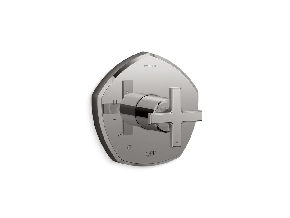 KOHLER K-TS27043-3 Occasion Rite-Temp valve trim with cross handle