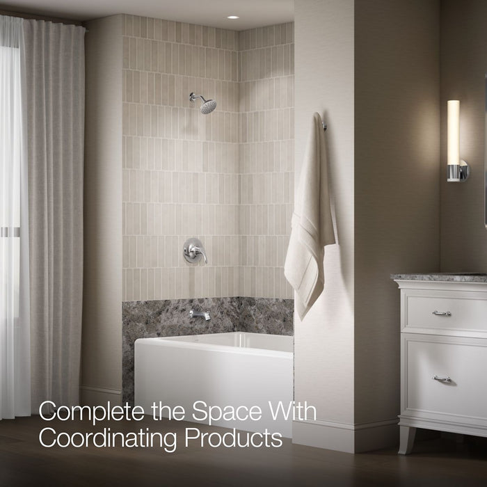 KOHLER K-TS27391-4G Simplice Rite-Temp bath and shower trim kit, 1.75 gpm