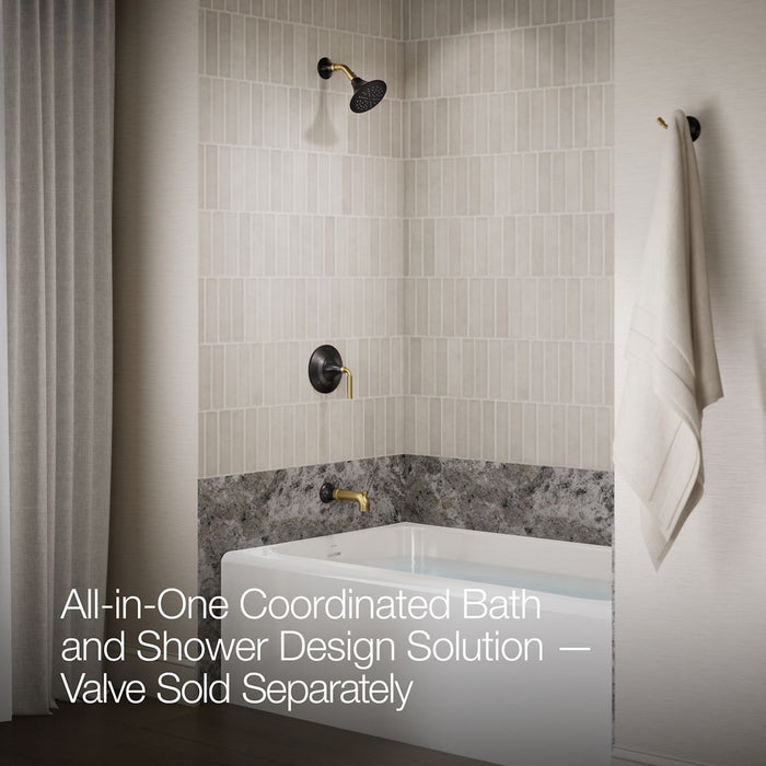 KOHLER K-TS27421-4 Tone Rite-Temp bath and shower trim kit, 2.5 gpm
