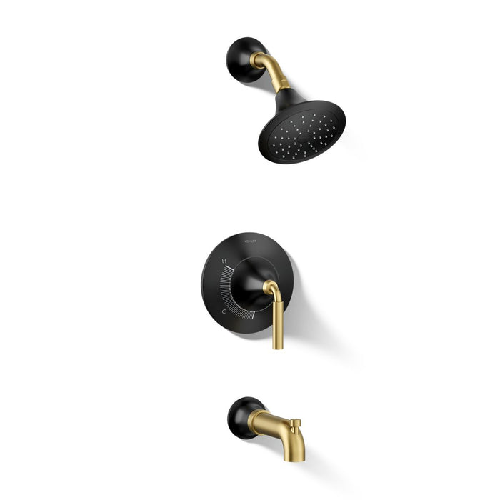 KOHLER K-TS27421-4 Tone Rite-Temp bath and shower trim kit, 2.5 gpm