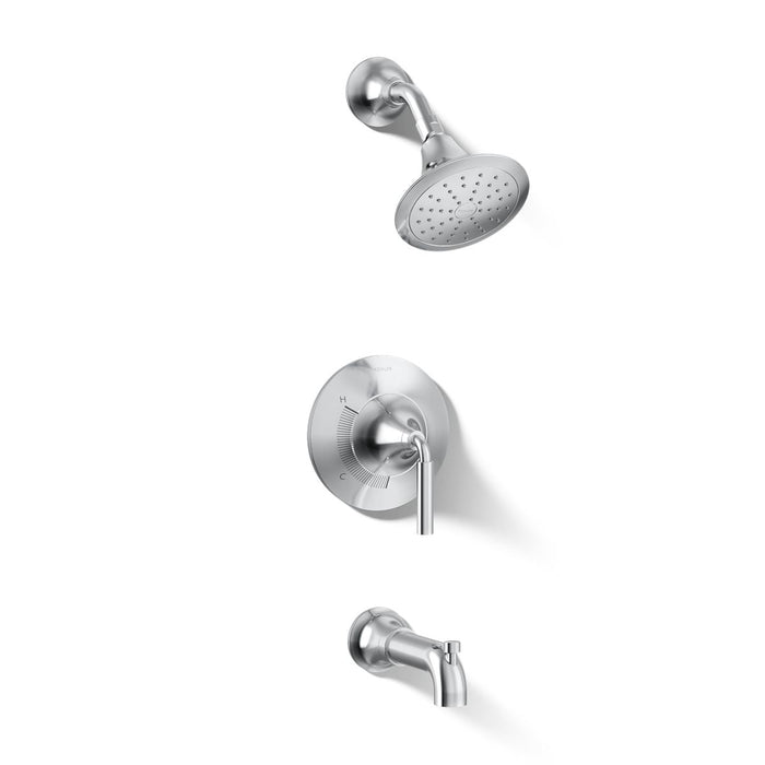 KOHLER K-TS27421-4 Tone Rite-Temp bath and shower trim kit, 2.5 gpm