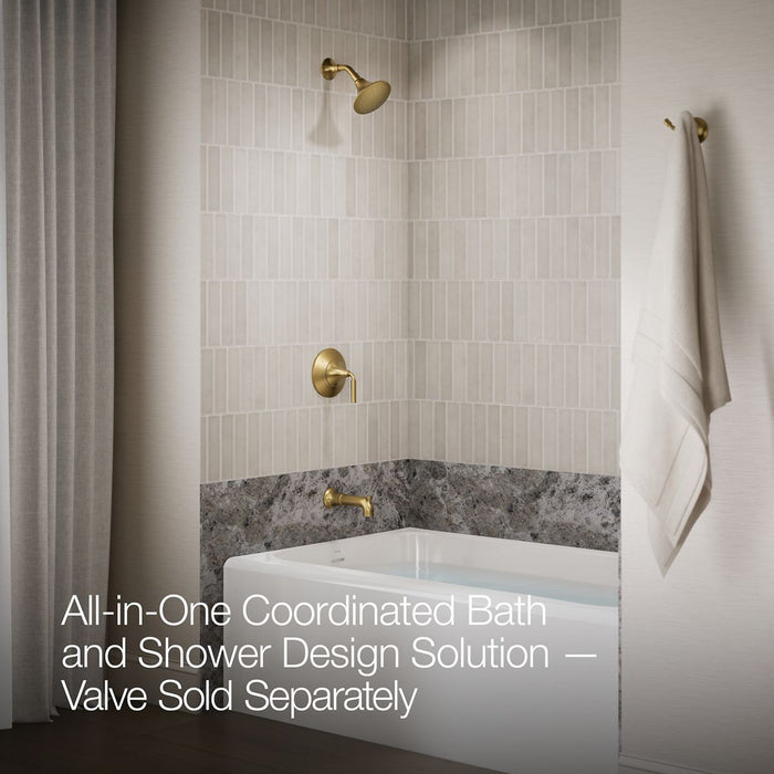 KOHLER K-TS27421-4 Tone Rite-Temp bath and shower trim kit, 2.5 gpm