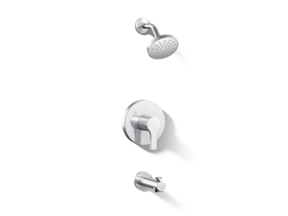 KOHLER K-TS35322-4H Elate Rite-Temp bath and shower trim kit, 1.5 gpm