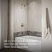 KOHLER K-TS35322-4Y Elate Rite-Temp bath and shower trim kit, 2.5 gpm, vibrant brushed nickel - view 2