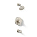 KOHLER K-TS35322-4Y Elate Rite-Temp bath and shower trim kit, 2.5 gpm, vibrant brushed nickel - view 5