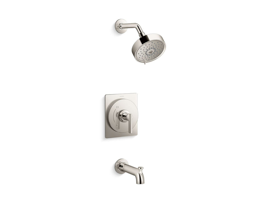 KOHLER K-TS35917-4Y Castia by Studio McGee Rite-Temp bath and shower trim kit, 2.5 gpm, vibrant polished nickel