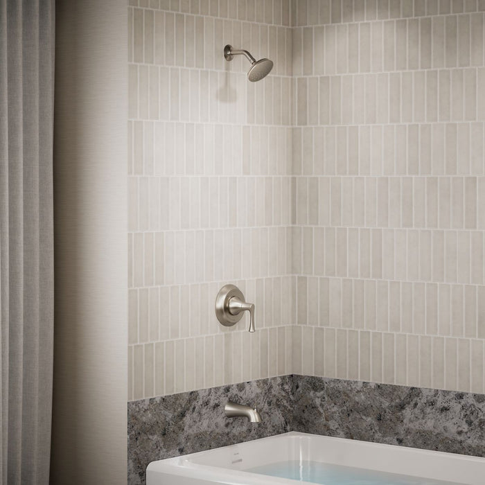KOHLER K-TS35937-4G Buckley Bath and Shower Trim Kit, 1.75 GPM, Vibrant Brushed Nickel - image focused on single product stor