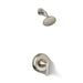 KOHLER K-TS35938-4G Buckley Rite-Temp® Shower Trim Kit, 1.75 GPM, Vibrant Brushed Nickel - 3/4 view of product