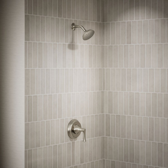 KOHLER K-TS35938-4G Buckley Rite-Temp® Shower Trim Kit, 1.75 GPM, Vibrant Brushed Nickel - image focused on single product st