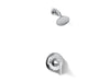 KOHLER K-TS35938-4Y Buckley Rite-Temp® Shower Trim Kit, 2.5 GPM, Polished Chrome - 3/4 view of product