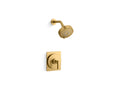 Vibrant Brushed Moderne Brass