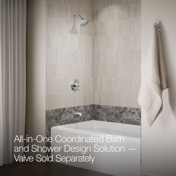 KOHLER K-TS395-4SG Devonshire Rite-Temp bath and shower trim kit, 1.75 gpm, slip-fit spout