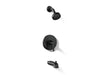 KOHLER K-TS97074-4Y Pitch Rite-Temp bath and shower trim kit, 2.5 gpm, matte black