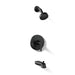 KOHLER K-TS97074-4Y Pitch Rite-Temp bath and shower trim kit, 2.5 gpm, matte black - view 5