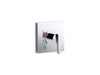 KOHLER K-TS99761-X4 Honesty Rite-Temp valve trim with red/blue indexing, polished chrome