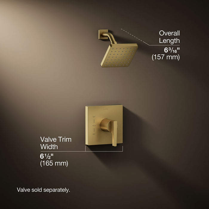 3/4 view of product with dimensions