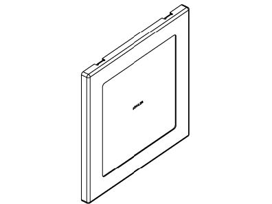 KOHLER K-1068303 Assembly, Speaker Cover, Matte Black