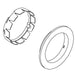 KOHLER K-1081347 Escutcheon Assembly, Vibrant Brushed Bronze