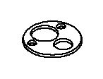 KOHLER K-1102614 Trim Ring, Vibrant Brushed Nickel
