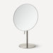 Robern 5M0008FUUN70 Freestanding Magnification Mirror, 5X Magnification, Satin Nickel