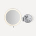 Robern 5M0008WLUT76 Wall-Mount Magnification Mirror, Lit, 5X Magnification, Chrome