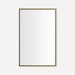 Robern CC2030D4TF87SC Thin Framed Metal Cabinet, 20" x 30" x 4", Aged Brass, Slow-Close Hinges