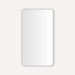 Robern CC2034D4RC84SC Round Corner Metal Cabinet, 20" x 34" x 4", Polished Stainless Steel, Slow-Close Hinges