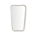 Robern CM2440L69 Contour Metal Mirror, 24" x 40" x 11/16", Brushed Pewter