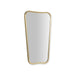 Robern CM2440L87 Contour Metal Mirror, 24" x 40" x 11/16", Aged Brass