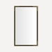 Robern CM2440ND35 Industrial Metal Mirror, 24" x 40" x 1-3/4", Bronze with Aged Brass