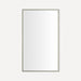 Robern CM2440TF69 Thin Framed Metal Mirror, 24" x 40" x 1-3/4", Brushed Pewter