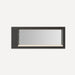 Robern COV2410D4E4-83 24 x 10, D4, Glow, Electrical Outlet, USB Charging Ports, Dimmable, Matte Black