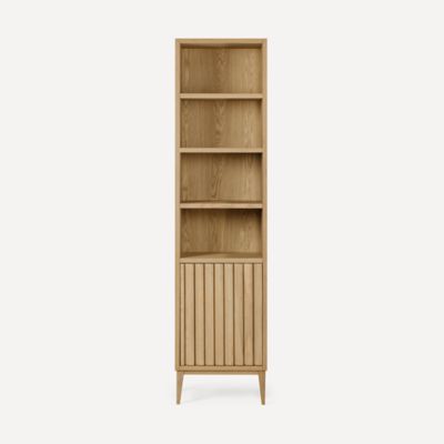 Robern CSSN2080217 Sinca Linen Cabinet, 20" x 80" x 16", White Oak