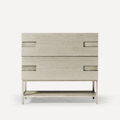 Robern CVSE3620169D 35" x 32-7/8" x 22-1/2", Natural Gray with Brushed Pewter, No Vanity Top