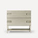 Robern CVSE3620169D 35" x 32-7/8" x 22-1/2", Natural Gray with Brushed Pewter, No Vanity Top