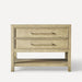 Robern CVSK3620469 Skaarsgard Vanity, 36" x 28-1/8" x 22-3/4", Rustic Oak with Brushed Pewter, No Vanity Top