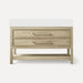 Robern CVSK4820469 48" x 28-1/8" x 22-3/4", Rustic Oak with Brushed Pewter, No Vanity Top