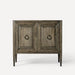 Robern CVWI3621368 Willowmere Vanity, 35" x 32-7/8" x 22-1/2", Drifted Matte Brown with Iron Black, No Vanity Top