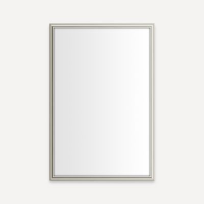 Robern D2C2030D4RM66TM 20" x 30" x 4", Rosemont Frame, Nickel, Electric Upgrade