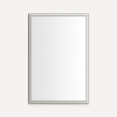 Robern D2C2030D4RM77TM 20" x 30" x 4", Rosemont Frame, Polished Nickel, Electric Upgrade