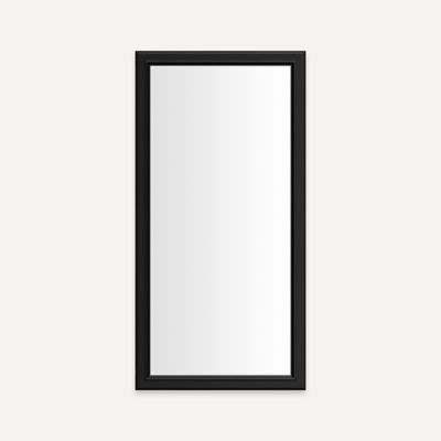 Robern D2C2040D4BM74TM 20" x 40" x 4", Bryn Mawr Frame, Brushed Black, Electric Upgrade