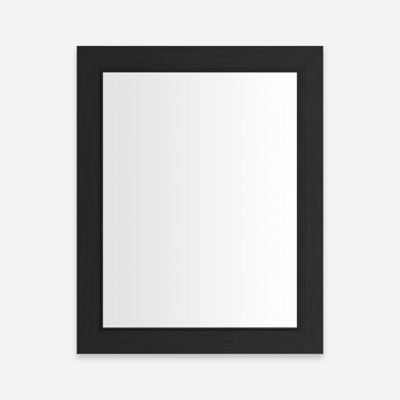 Robern D2C2430D4ME74TM 24" x 30" x 4", Merion Frame, Brushed Black, Electric Upgrade