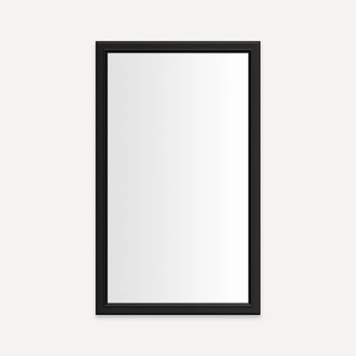 Robern D2C2440D4BM74TM 24" x 40" x 4", Bryn Mawr Frame, Brushed Black, Electric Upgrade